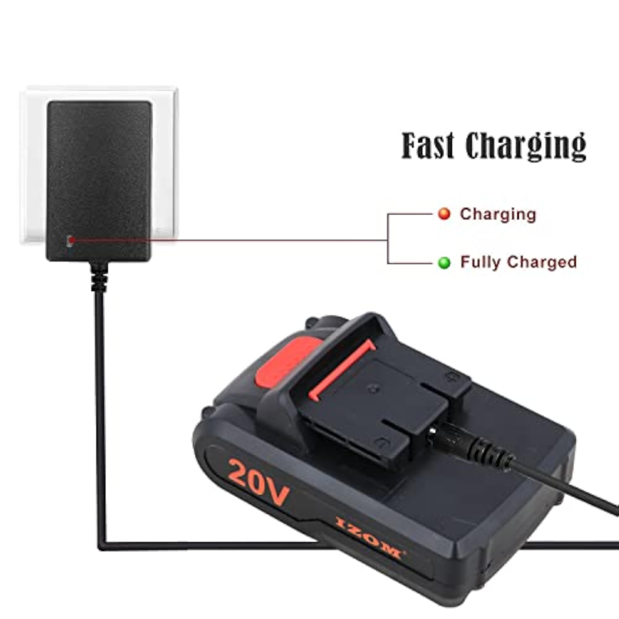 IZ-CDK-20V Cordless Drill Machine Kit